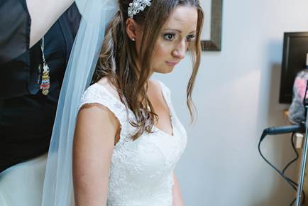 Nikki Bridal make up and hair, The Walled Gardens at Cowdray, Midhurst, West Sussex